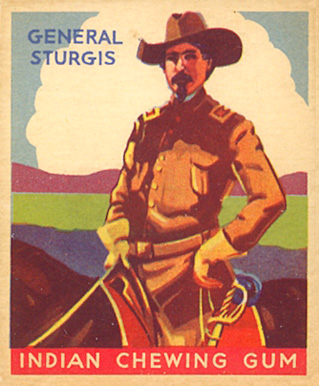 1933 Indian Gum General Sturgis #71 Non-Sports Card