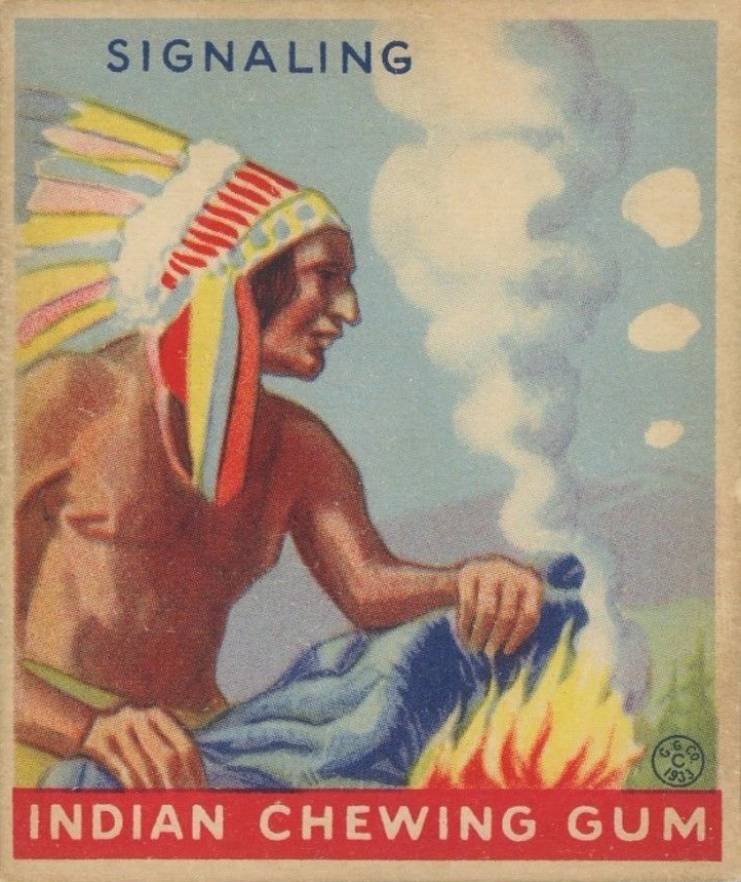 1933 Indian Gum Signaling #79 Non-Sports Card