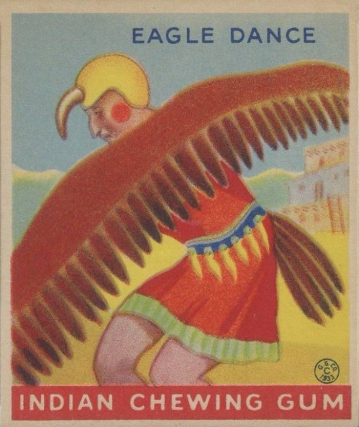 1933 Indian Gum Eagle Dance #85 Non-Sports Card