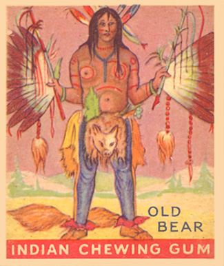 1933 Indian Gum Old Bear #99 Non-Sports Card
