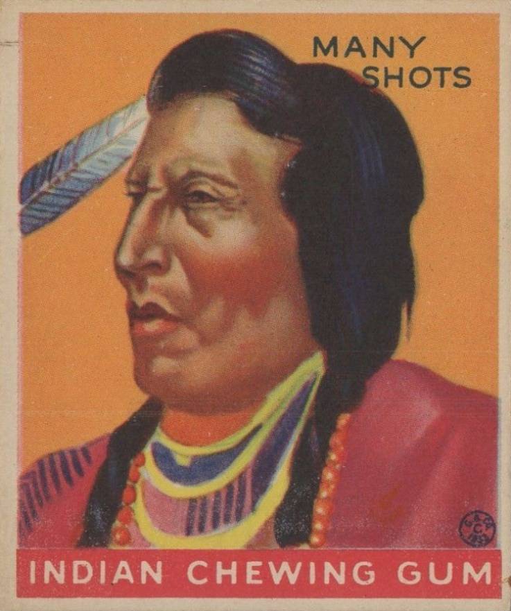 1933 Indian Gum Many Shots #108 Non-Sports Card