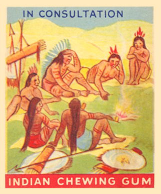 1933 Indian Gum In Consultation #114 Non-Sports Card