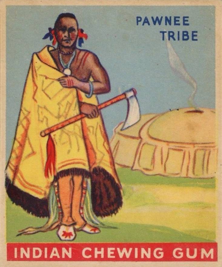 1933 Indian Gum Chief of the Pawnee Tribe #131 Non-Sports Card