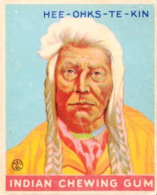 1933 Indian Gum Hee-Ohks-Te-Kin #158 Non-Sports Card