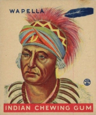 1933 Indian Gum Wapella #170 Non-Sports Card