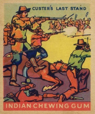 1933 Indian Gum Custer's Last Stand #175 Non-Sports Card