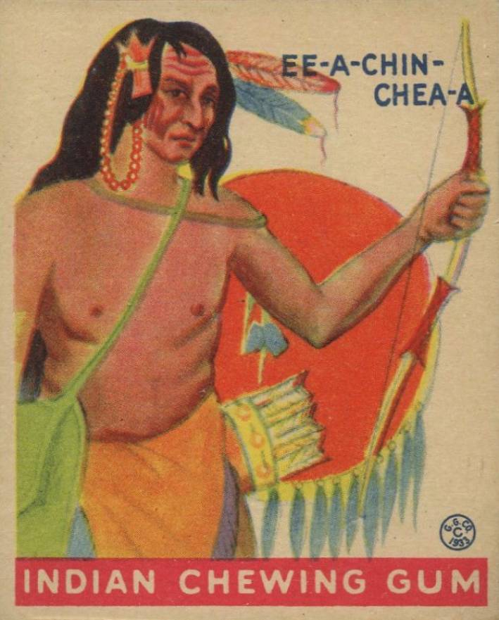 1933 Indian Gum Ee-A-Chin-Chea-A #185 Non-Sports Card