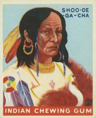 1933 Indian Gum Shoo-De-Ga-Cha #187 Non-Sports Card