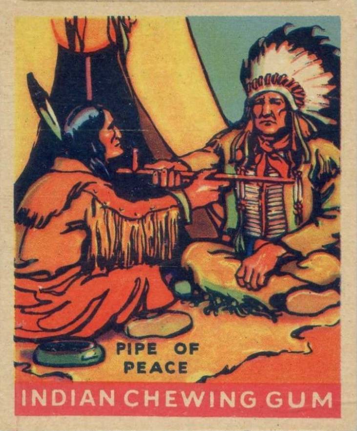 1933 Indian Gum Pipe of Peace #188 Non-Sports Card
