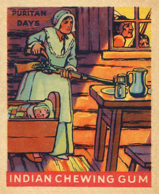 1933 Indian Gum Puritan Days #197 Non-Sports Card