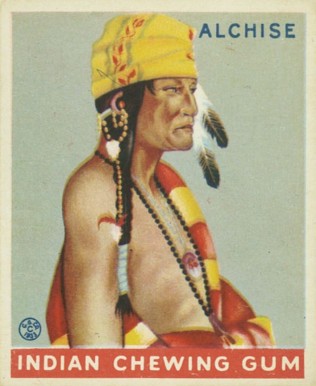 1933 Indian Gum Alchise #206 Non-Sports Card