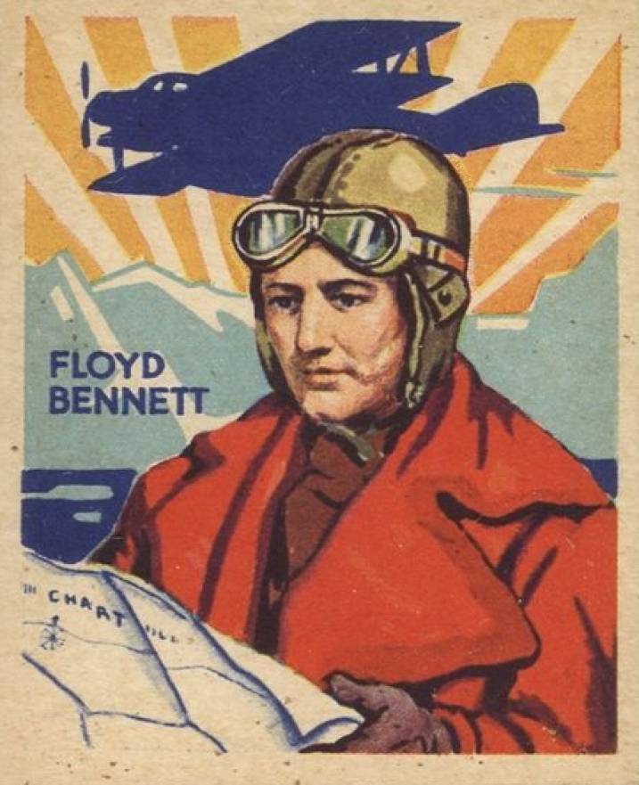1934 National Chicle Sky Birds Floyd Bennett #29-144 Non-Sports Card