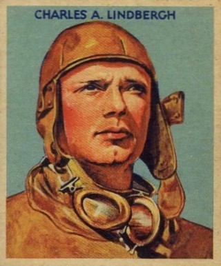 1934 National Chicle Sky Birds Col. Charles A. Lindbergh #36-144 Non-Sports Card