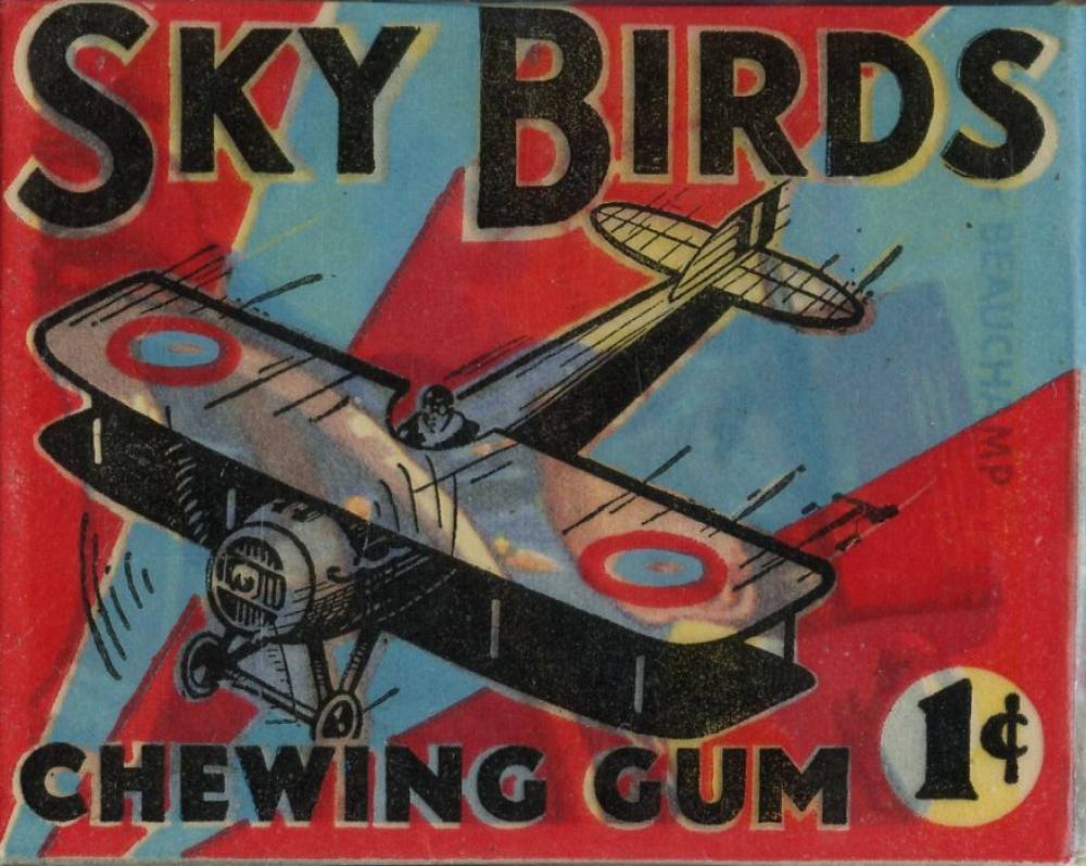 1934 National Chicle Sky Birds Wax Pack #WP Non-Sports Card