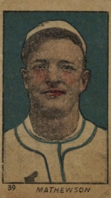 1920 Strip Card Christy Mathewson #39 Baseball Card