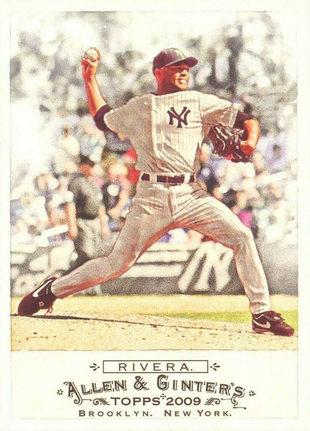 2009 Topps Allen & Ginter Mariano Rivera #22 Baseball Card