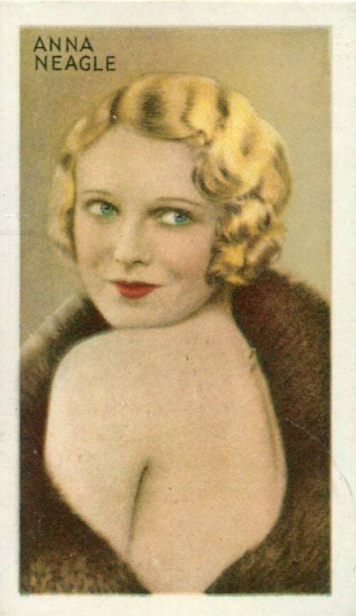 1934 Gallaher Ltd. Champions of Screen & Stage Anna Neagle #30 Non-Sports Card