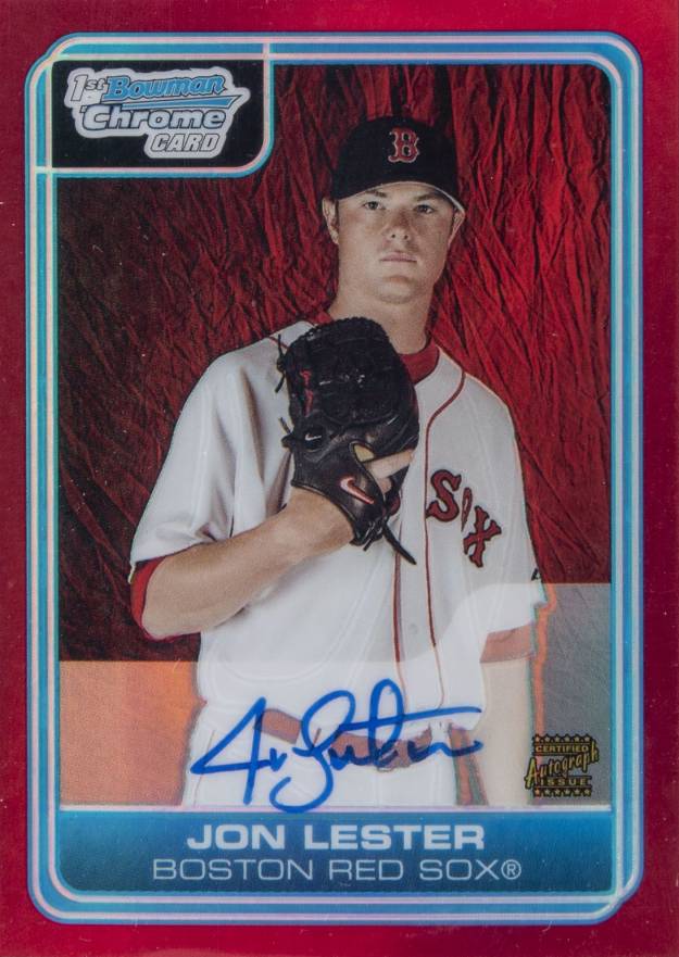 2006 Bowman Chrome Prospects Jon Lester #BC239 Baseball Card