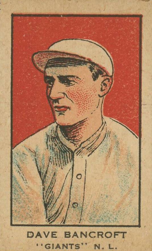 1921 Strip Card Dave Bancroft # Baseball Card