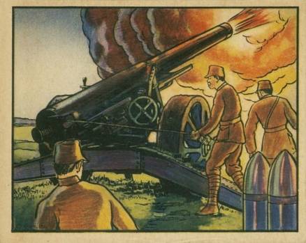 1938 Horrors of War Japs' German-Type Guns Reply To Soviet #249 Non-Sports Card