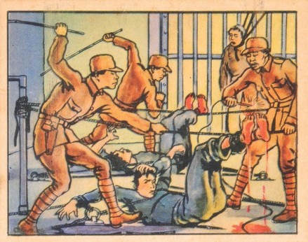 1938 Horrors of War Japs Torture Reds After Armistice #265 Non-Sports Card