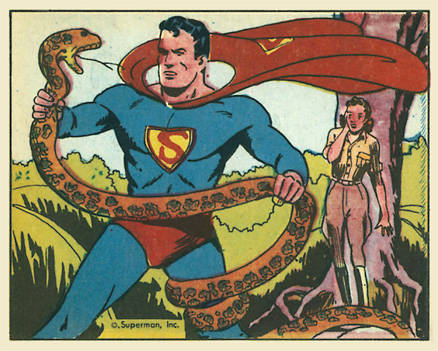1940 Superman Peril In The Jungle #4 Non-Sports Card