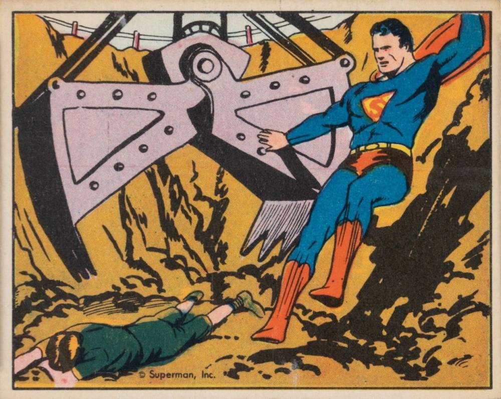 1940 Superman Teeth Of Steel #13 Non-Sports Card
