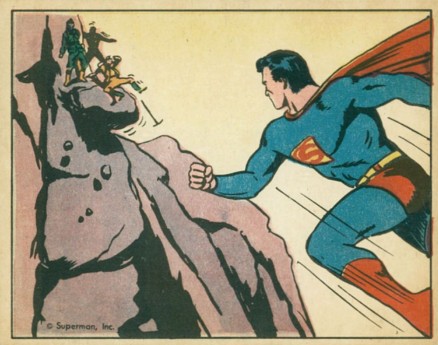 1940 Superman MountainTragedy #16 Non-Sports Card