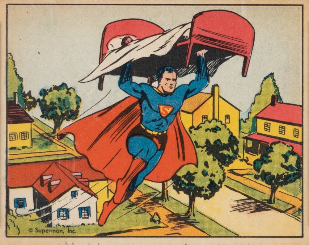 1940 Superman Wings Of Mercy #19 Non-Sports Card