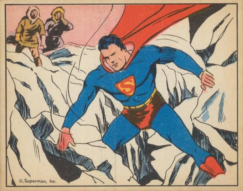 1940 Superman Trapped In The Glacier #30 Non-Sports Card