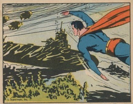 1940 Superman Rescue Beneath The Sea #31 Non-Sports Card