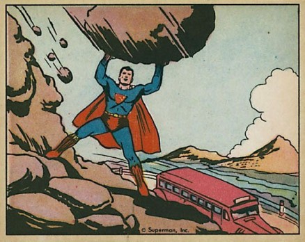 1940 Superman The Avalanche #33 Non-Sports Card