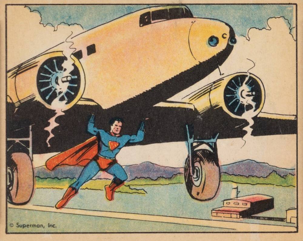 1940 Superman Marooned In The Clouds #38 Non-Sports Card