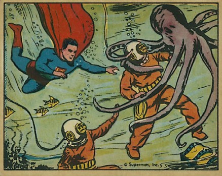 1940 Superman Horror Beneath The Sea #47 Non-Sports Card