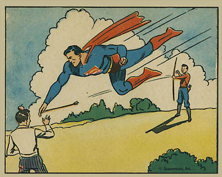1940 Superman A Near-Tragedy #58 Non-Sports Card