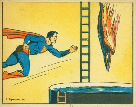 1940 Superman The Dive Of Death #59 Non-Sports Card