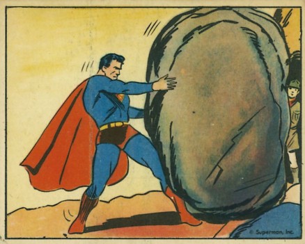 1940 Superman Saved From Buried Alive #69 Non-Sports Card