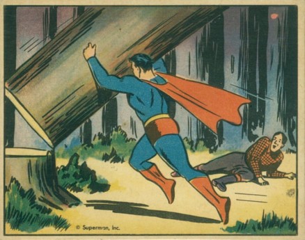 1940 Superman Anger In The North Woods #70 Non-Sports Card