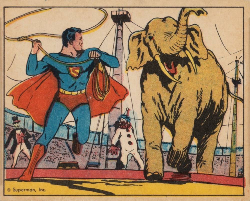 1940 Superman Superman At The Circus #9 Non-Sports Card