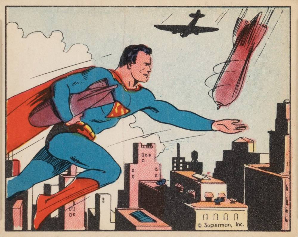 1940 Superman Danger On High #32 Non-Sports Card