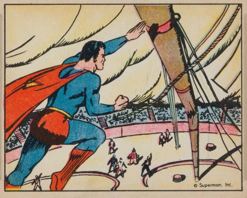 1940 Superman Disaster At The Circus #44 Non-Sports Card