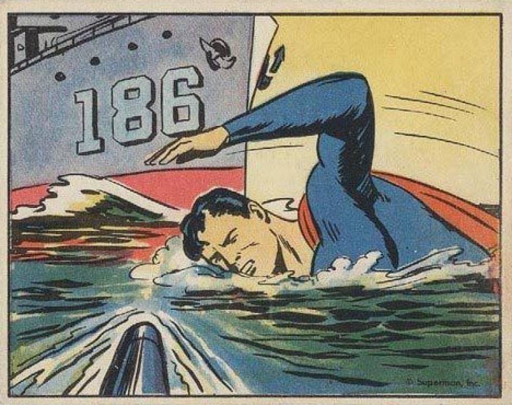 1940 Superman Superman Vs. Torpedo #72 Non-Sports Card