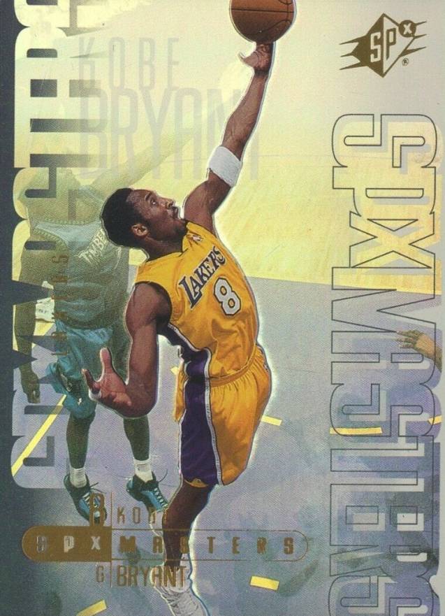 2000 SPx Masters Kobe Bryant #M2 Basketball Card