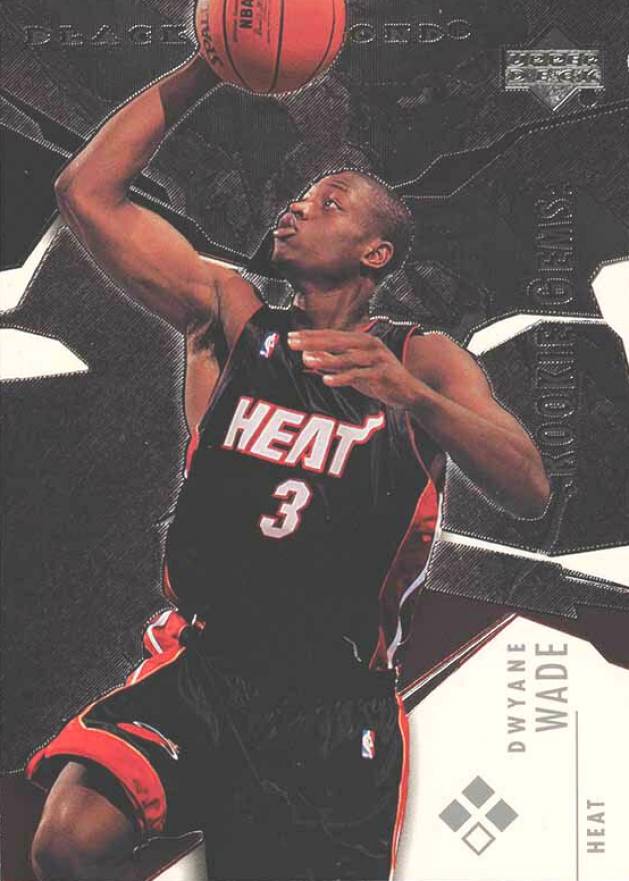 2003 Upper Deck Black Diamond Dwyane Wade #148 Basketball Card