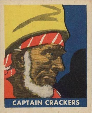 1948 Leaf Pirate Cards Capt. Crackers #73 Non-Sports Card