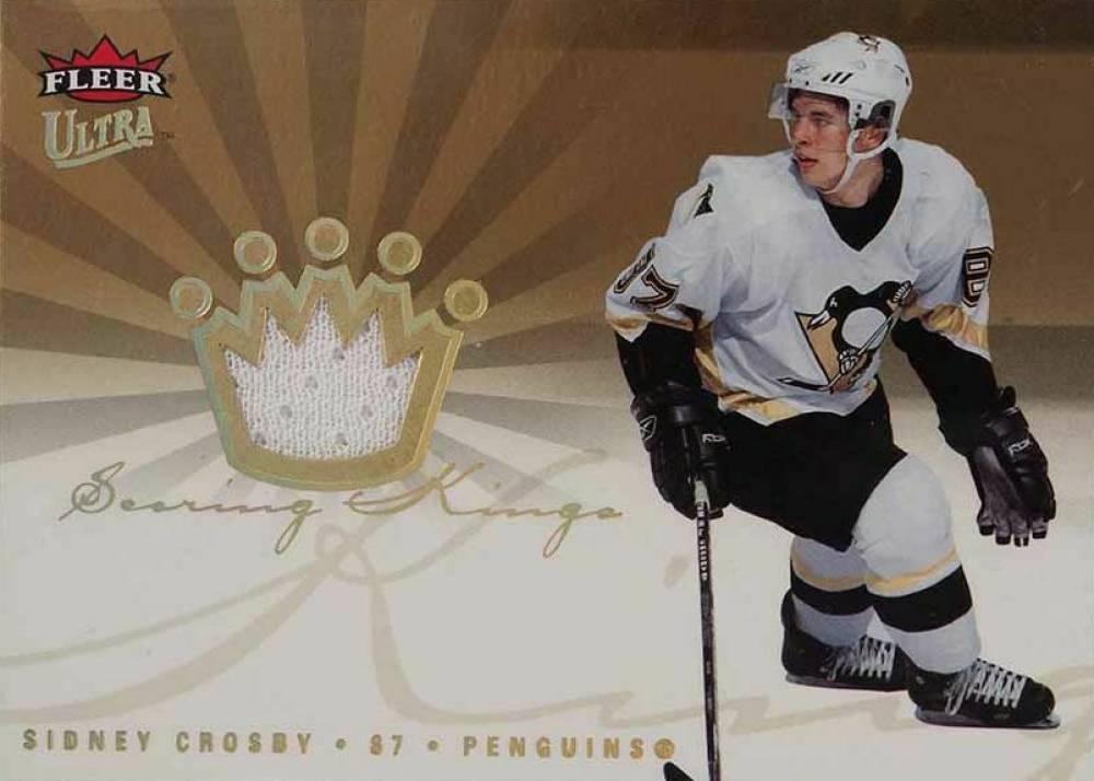 2005 Ultra Scoring Kings Jerseys Sidney Crosby #SKJSC Hockey Card