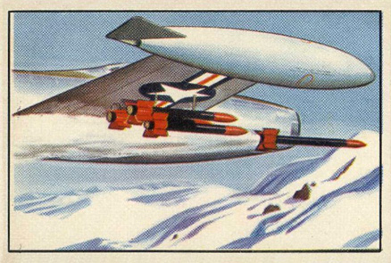 1951 Jets, Rockets, Spacemen Thunderjet #108 Non-Sports Card
