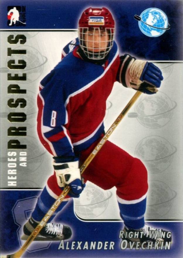 2004 In the Game Heroes & Prospects Alexander Ovechkin #118 Hockey Card
