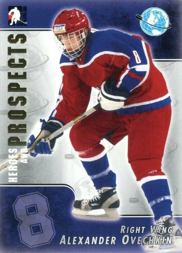 2004 In the Game Heroes & Prospects Alexander Ovechkin #119 Hockey Card