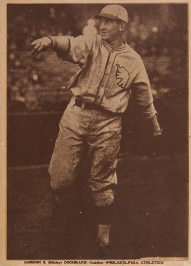 1930 Strip Card Gordon S. Cochrane # Baseball Card